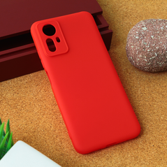 Zastitna maska (futrola) Teracell Giulietta - Xiaomi Redmi Note 12S (EU) mat crvena.