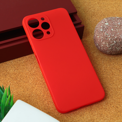 Zastitna maska (futrola) Teracell Giulietta - Xiaomi Redmi 12 mat crvena.