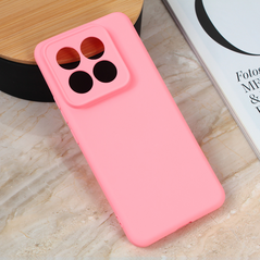 Zastitna maska (futrola) Teracell Giulietta - Xiaomi 14 Pro mat roze.