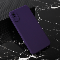 Zastitna maska (futrola) Teracell Giulietta - Xiaomi Redmi 9A mat tamno ljubicasta.