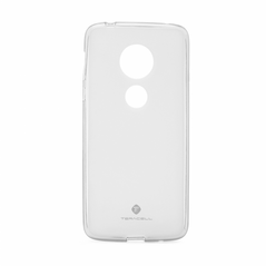 Zastitna maska (futrola) Teracell Giulietta - Motorola Moto G6 Play/Moto E5 bela.