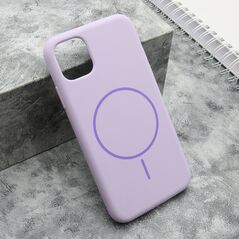 Zastitna maska (futrola) FLEX MagSafe - iPhone 11 (6.1) ljubicasta (MS).