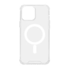 Zastitna maska (futrola) Crashproof Magnetic Connection - iPhone 13 Pro Max (6.7) providna (MS).