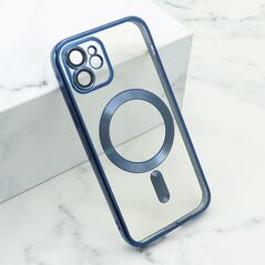 Zastitna maska (futrola) CAMERA PROTECT MagSafe - iPhone 12 plava (MS).