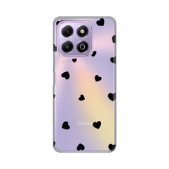 Zastitna ultra tanka (skin) maska / futrola PRINT - Huawei Honor X6b Hearts.