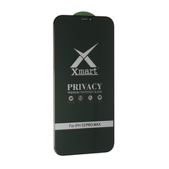 Staklena folija (zastitno kaljeno staklo) za ekran X mart 9D Privacy - iPhone 12 Pro Max 6.7.