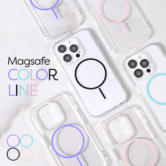 Zastitna maska (futrola) Magsafe Color Line - Samsung S911B Galaxy S23 roze.