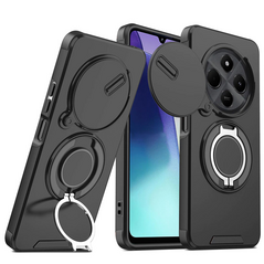 Zastitna maska (futrola) CamShield Ring stand - Xiaomi Redmi 14C/Redmi A4 crna.