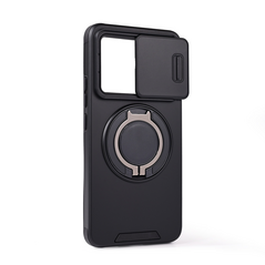 Zastitna maska (futrola) CamShield Ring stand - Xiaomi 14T crna.