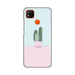 Zastitna silikonska maska (futrola) PRINT - Xiaomi Redmi 9C/Redmi 10A Cactus.