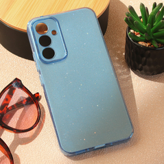 Zastitna maska (futrola) Sparkle Dust - Samsung A546B Galaxy A54 5G plava.