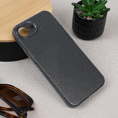 Zastitna maska (futrola) Sparkle Dust - iPhone 16e siva.