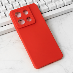 Zastitna maska (futrola) Silikon Pro Camera - Xiaomi Redmi Note 13 Pro 5G (EU) crvena.