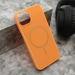 Zastitna maska (futrola) LUME MagSafe - iPhone 13 (6.1) narandsta (MS).