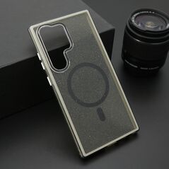 Zastitna maska (futrola) CRYSTAL MagSafe - Samsung S928 Galaxy S24 Ultra 5G crna (MS).