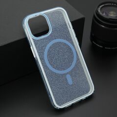 Zastitna maska (futrola) CRYSTAL MagSafe - iPhone 14 (6.1) plava (MS).