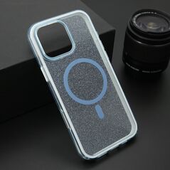 Zastitna maska (futrola) CRYSTAL MagSafe - iPhone 16 Pro Max (6.9) plava (MS).