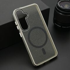 Zastitna maska (futrola) CRYSTAL MagSafe - Samsung S931 Galaxy S25 5G crna (MS).