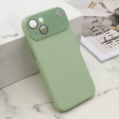 Zastitna maska (futrola) PASTEL DREAMS - iPhone 15 zelena (MS).