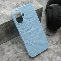 Zastitna maska (futrola) LUME MagSafe - iPhone 16 (6.1) plava (MS).