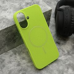 Zastitna maska (futrola) LUME MagSafe - iPhone 16 (6.1) zelena (MS).