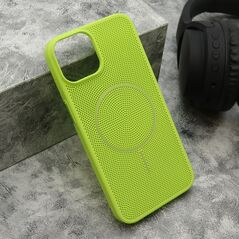 Zastitna maska (futrola) LUME MagSafe - iPhone 14 (6.1) zelena (MS).