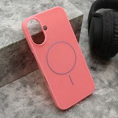 Zastitna maska (futrola) LUME MagSafe - iPhone 16 (6.1) roze (MS).