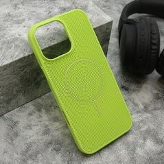 Zastitna maska (futrola) LUME MagSafe - iPhone 16 Pro Max (6.9) zelena (MS).