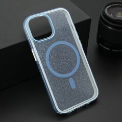 Zastitna maska (futrola) CRYSTAL MagSafe - iPhone 15 plava (MS).