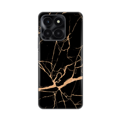 Zastitna silikonska maska (futrola) PRINT - Huawei Honor X6a All crni.