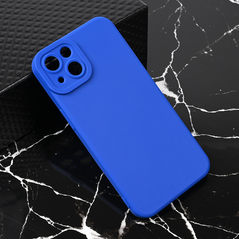 Zastitna maska (futrola) Teracell Giulietta - iPhone 13 mat plava.
