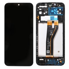 LCD displej (ekran) - Samsung A146B/Galaxy A14 5G (GH81-23640A) + touchscreen + okvir crni FULL ORG-SP.