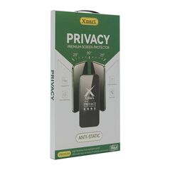 Staklena folija (zastitno kaljeno staklo) za ekran X mart 9D PRIVACY - Samsung S931 Galaxy S25 5G (MS).