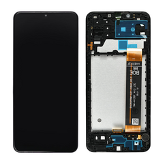 LCD displej (ekran) - Samsung A135 Galaxy A13 4G (GH82-28508A) + touchscreen + okvir crni FULL ORG-SP.