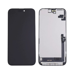 LCD displej (ekran) - iPhone 16 Plus + touchscreen crni APLONG OEM Changed Glass.