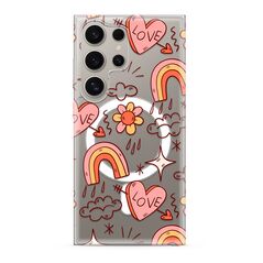 Zastitna maska (futrola) silikonska print MagSafe - Samsung S928 Galaxy S24 Ultra 5G love (MS).