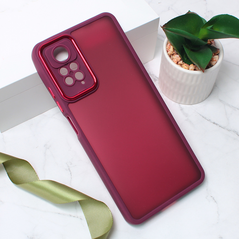 Zastitna maska (futrola) Shining Camera - Xiaomi Redmi Note 11 Pro 4G/5G/Note 12 Pro 4G crvena.