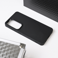 Zastitna maska (futrola) Magsafe Kevlar - Samsung S931 Galaxy S25 crna.