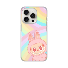Zastitna ultra tanka (skin) maska / futrola PRINT - iPhone 15 Pro 6.1 La Bubu Rainbow.
