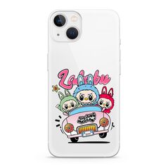 Zastitna ultra tanka (skin) maska / futrola PRINT CLEAR - iPhone 15 LBB004 (MS).