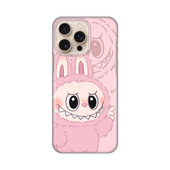 Zastitna silikonska maska (futrola) PRINT - iPhone 16 Pro Max 6.9 La Bubu Pink.