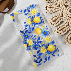 Zastitna maska (futrola) print Magsafe - Samsung Galaxy S23 Ultra Mediteran Lemon.