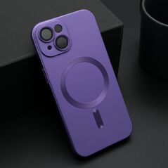 Zastitna maska (futrola) ELEGANT MAGSAFE - iPhone 15 ljubicasta (MS).