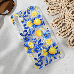 Zastitna maska (futrola) print Magsafe - Samsung A165F Galaxy A16 Mediteran Lemon.