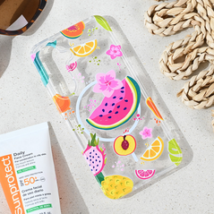 Zastitna maska (futrola) print Magsafe - Samsung S921B Galaxy S24 Summer Fruits.