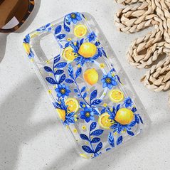 Zastitna maska (futrola) print Magsafe - iPhone 12/12 Pro 6.1 Mediteran Lemon.