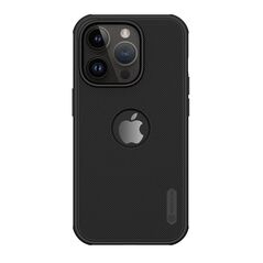 Zastitna maska (futrola) Nillkin Super Frost Pro - iPhone 14 Pro Max (6.7) crna (logo cut) (MS).