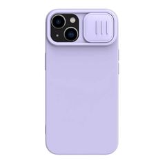 Zastitna maska (futrola) Nillkin Cam Shield Silky - iPhone 15 Plus ljubicasta (MS).