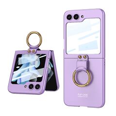 Zastitna maska (futrola) SMOOTH RING - Samsung F741B Galaxy Z Flip 6 5G ljubicasta (GKK case) (MS).