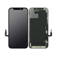 LCD displej (ekran) - iPhone 12/12 Pro + touchscreen crni REPART PRIME A+ Soft OLED.